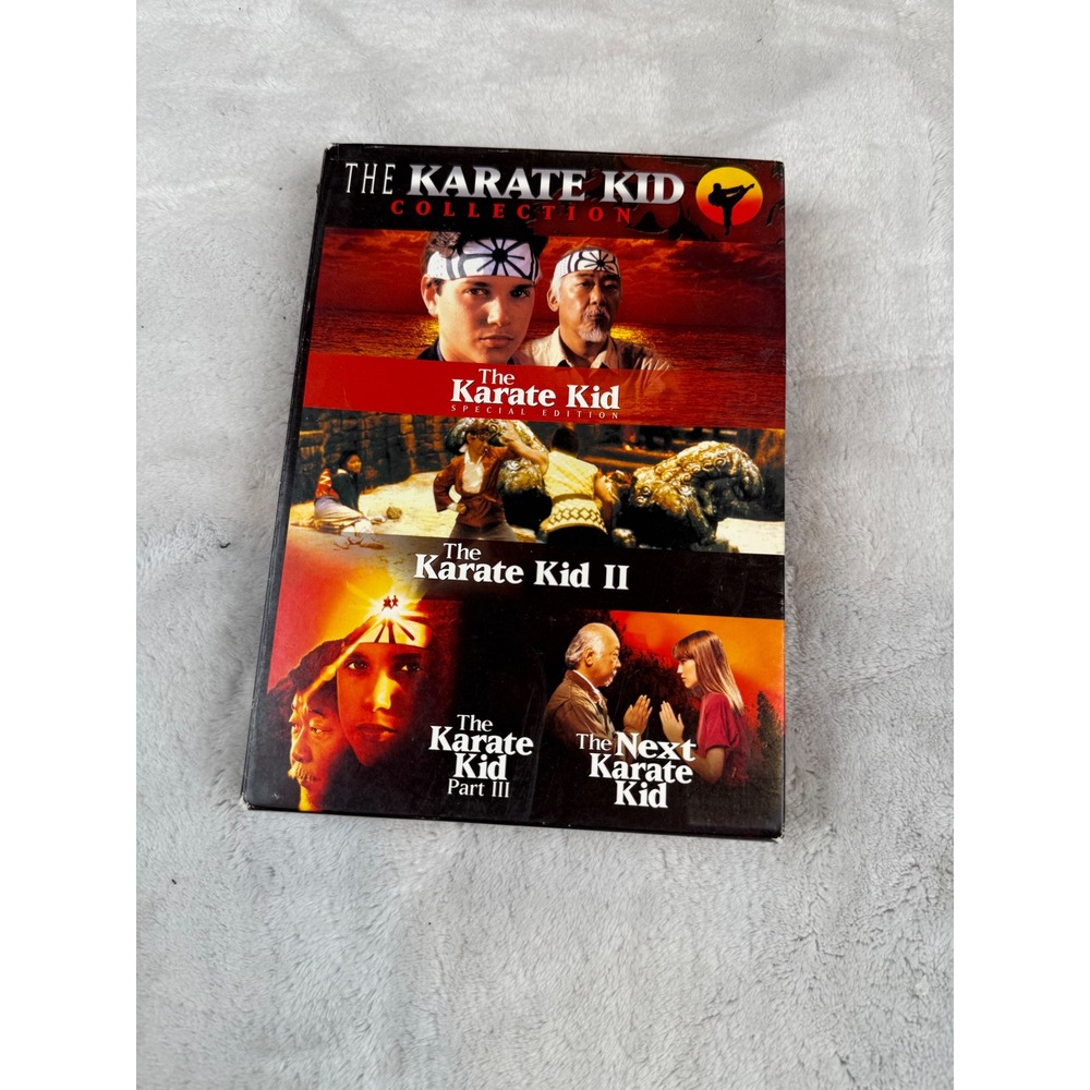 The Karate Kid Collection Movie DVD Set Special Edition 1 2 3 Next Karate Kid - Picture 1 of 4